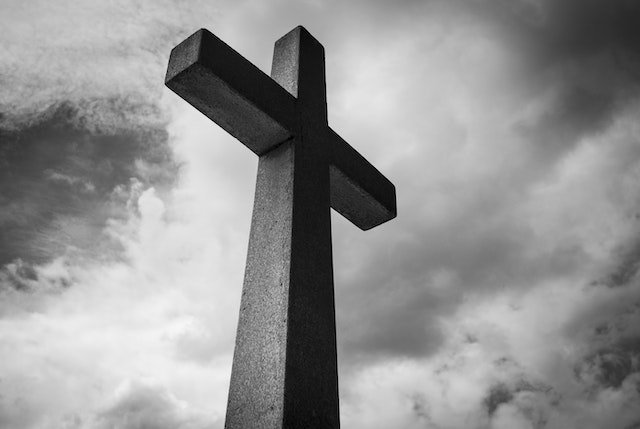 The Cross Upward view of the cross